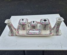 Antique condiment set