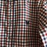 Boys Diesel red white and navy blue checked cotton shirt age 9/10 years Image 3
