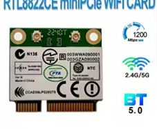 Network Card 1200Mbps Dual Band 2.4G/5Ghz