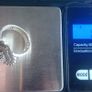 Sterling silver garnet ring size U 10.47g Image 7