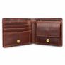Genuine Leather Wallet for Men Native American & Wolf Design Wallet Western Bifold Wallet Image 5