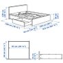 IKEA Malm King Size Bed Frame Image 2