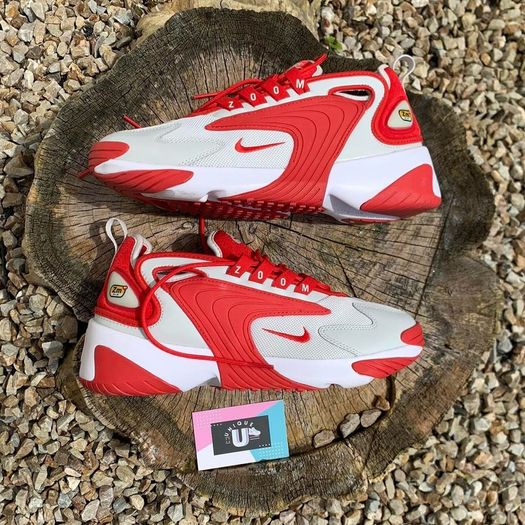 Nike Zoom 2k Gym Red Grey White