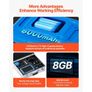 Pipe Water Leak Detector for Indoors, 1Hz-10000Hz, LCD Touchscreen Plumbing Water Leakage Detection Locator with Horizontal & Vertical Sensors, Headphones, 8GB SD Card & Carry Case Image 2