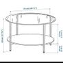 Ikea Vittsjo Black Coffee Table Image 3
