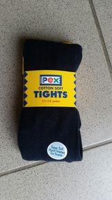BNWT - Age 11 to 13 Years - PEX Cotton Soft Tights - Extra Soft Toe Seams - 7 Euro Shaws - Age 11 to 13 Years - #