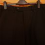 Men's Black trousers.W32'' L33''. 100% Polyester Image 6