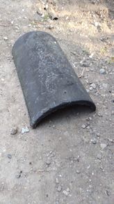 Ridge tiles round , new