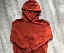Nike Phoenix Fleece Oversized Hoodie Mantra Orange - Size XS