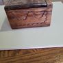 Trinket box carved hardwood Image 5