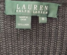 Ralph Lauren 100% Linen cardigan
