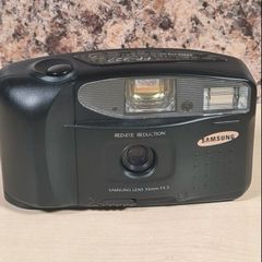 SAMSUNG FF-222 35mm film camera vintage compact point and shoot