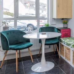 80cm Round Small Dining Table