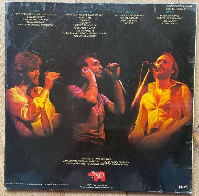 LP Bee Gees, in good condition. (volume 2) The price is on the list.