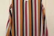Stripe sleeveless Top