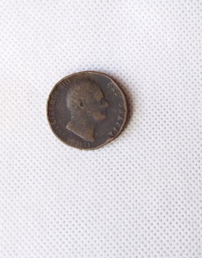 William IV : 1831 Half Penny Coin