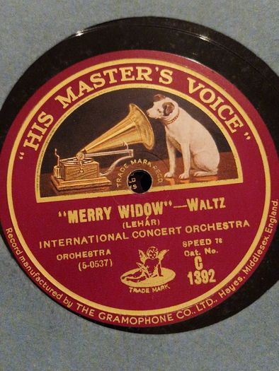 Vintage Album of 78rpm Records