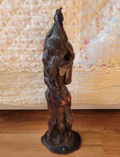 "Body and Soul" candle of 2 lovers
