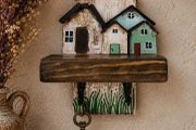 Handcrafted wooden key holders!