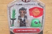 BRAND NEW Tube Heroes Gaming CaptainSparklez Action Figure