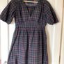 Gorgeous new BNWT Dress by French designer Sessun  M 10 black check cute boho Image 2