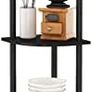 5 shelf Toolless Shelves, Wood, Espresso/Black (FREE POSTAGE) Image 5