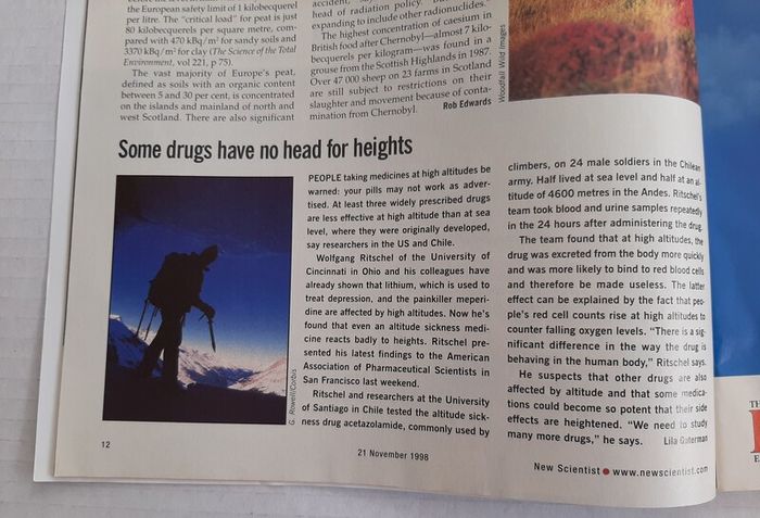 vintage science magazine 1999