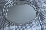 Mirrored tray