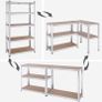 Set of 2 Heavy Duty Storage Racks Image 4