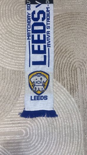 football scarf Leeds vs ac Milan