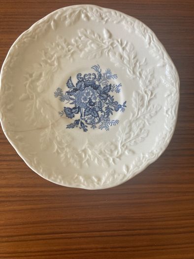 Mason Vintage "Ascot in Oak/Hanging Basket" China Saucers (5)