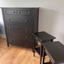 IKEA tall chest of drawers & bedside lockers Image 4