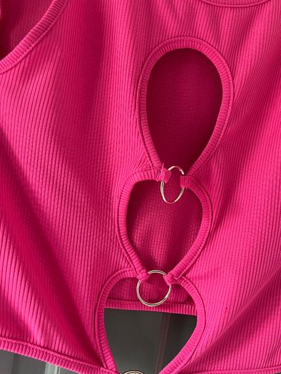 SHEIN ladies cut out top size