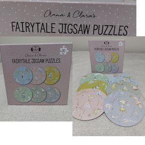 Fairytale Jigsaw Puzzles, 6 double sided puzzles
