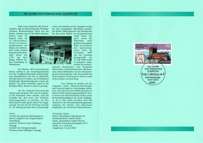 1999 Bundes Republic Deutschland (Germany) Federal Annual Stamp EFT Collection with 51 images of contents