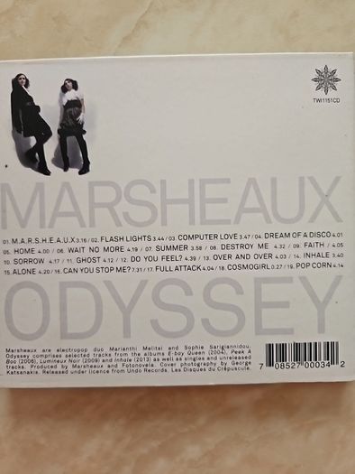 Marsheaux CD - Odyssey