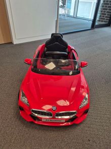 Push along BMW roadster car