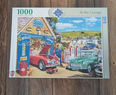 1000 piece At the Garage Jigsaw