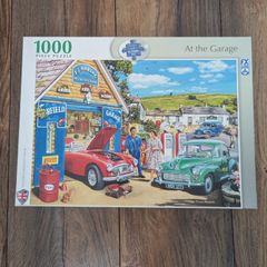 1000 piece At the Garage Jigsaw