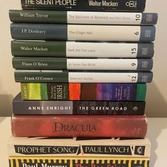 Assorted books (Irish fiction)