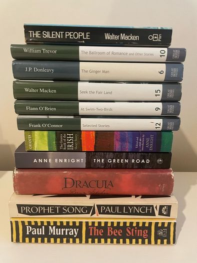 Assorted books (Irish fiction)