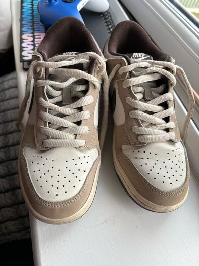 otomo kastsuhiro x nike dunk low trainers