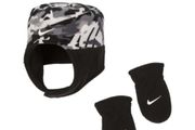 baby boys nike hat and mittens bnwt
