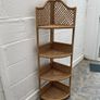 3 Cornered Wicker Planter Image 3