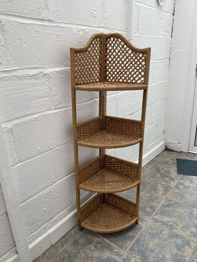 3 Cornered Wicker Planter