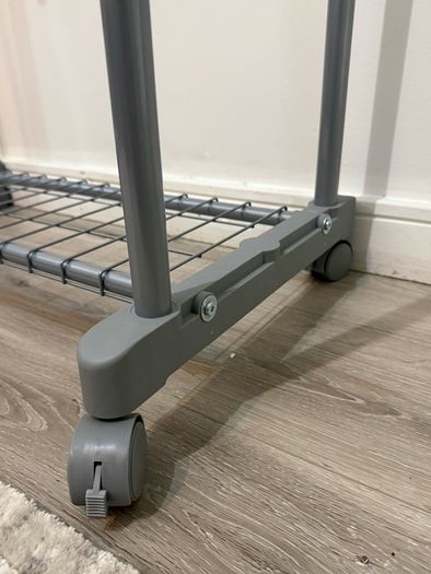 Clothes Rack and Hangers