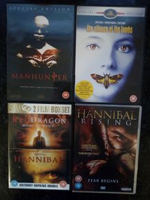 Hannibal Lecter Dvd Collection Classic Horror Thriller