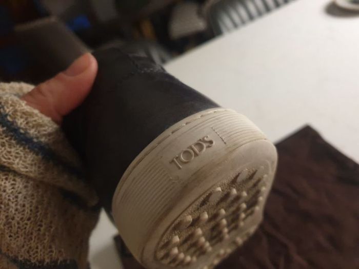 Tods Navy Shoes uk9.5 rrp350