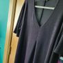 Yours purple & black sparkly tunic, Size 20 Image 2