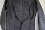 leather shirt